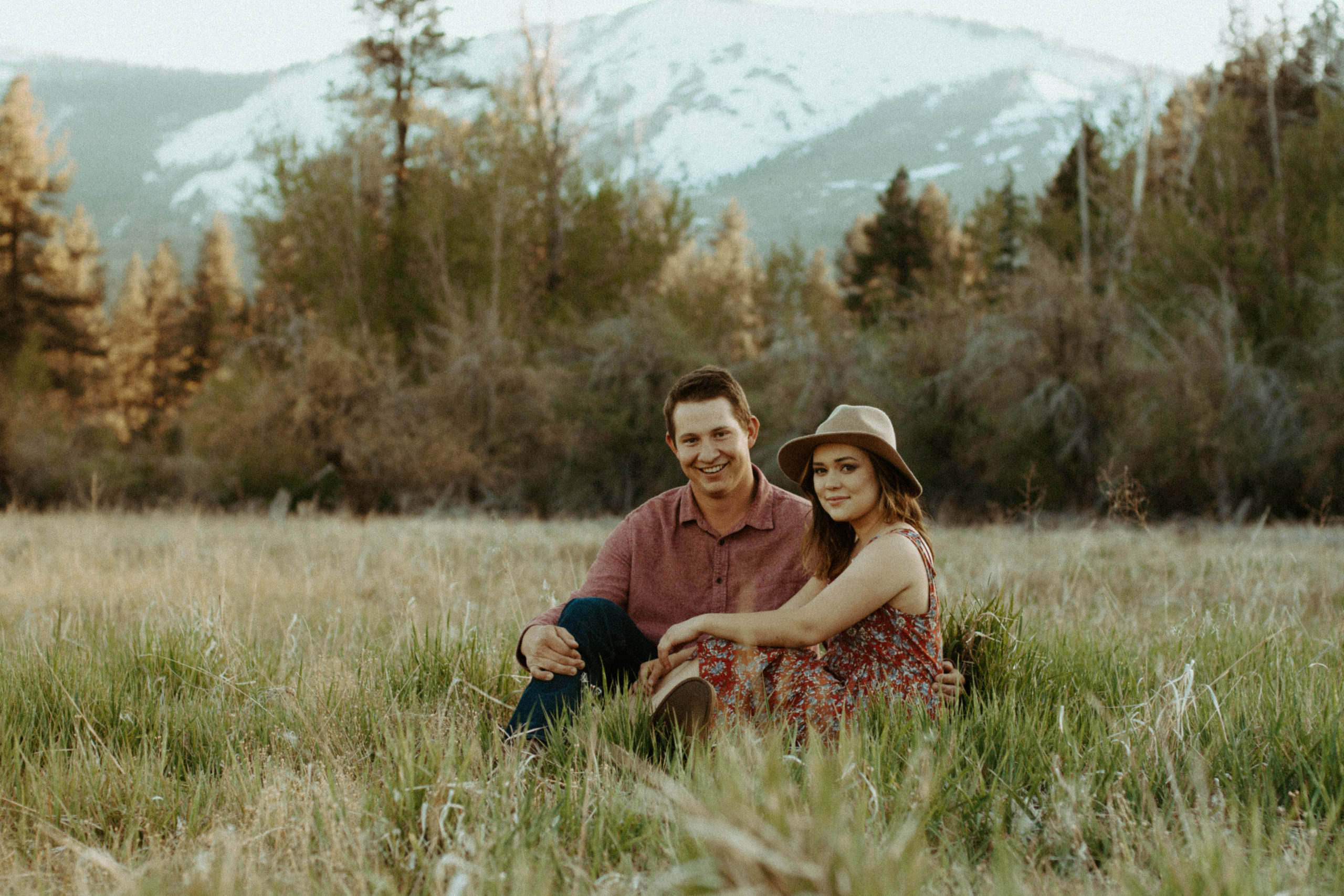 Couples session in Reno Meadow